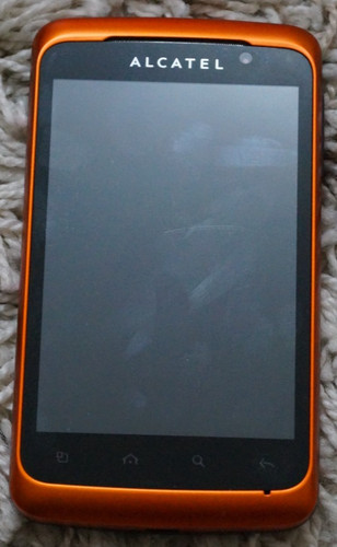 Alcatel one touch 991d - one, orange
